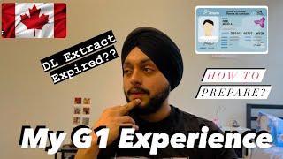 How to get a Driving License in Canada  | G1 Experience | Important Tips