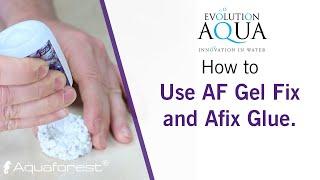 How to Glue Coral Frags - AF Gel Fix, AFix Glue & AF Frag Rocks