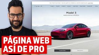 Diseñando la página web de Tesla con Wordpress y Elementor PRO - Muy fácil 