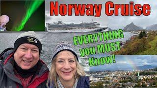 Our FIRST Norway Cruise -What you MUST know | Ports, Northern Lights, Weather. Will we do it again?