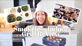 KBBQ At Home Using the Smokeless Indoor Grill // Cusimax Grill Review