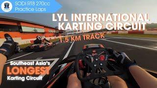 LYL International Karting Circuit at Sungai Long | SODI RT8 Go-Kart Laps [4K/50FPS]