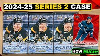 BIG CELEBRINI HUNT! - Opening a 12 Box Case of 2024-25 Upper Deck Series 2 Hockey Hobby