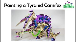 Painting a Tyranid Carnifex