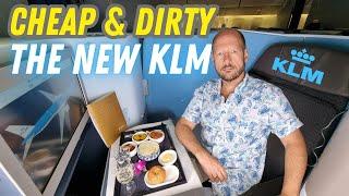 New KLM B777 Business Class: Too Many Holes in that Cheese | #flightreport