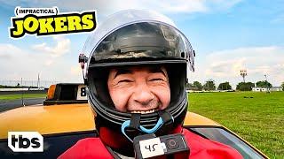 Murr Straps to a Stunt Car and Has To Read a Book for His Punishment | Impractical Jokers | TBS