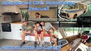 Rebuilding an ABANDONED GMC Motorhome! Rescue Part 13