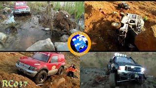 4x4 Adventure Recovery Action -  F350 Pajero Defender - Jungle, Swamp & Desert - SHERPA Scale RC 037