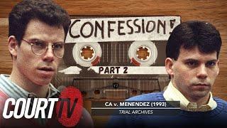 (1993) CA v. Menendez Brothers Confession Tapes - Part 2 | Court TV Trial Archive