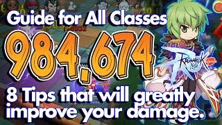 RAGNAROK M CLASSIC | 8 Tips that will BOOST YOUR DAMAGE | Guide for ALL CLASSES