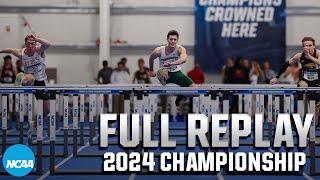 2024 NCAA DIII indoor track & field championship: Day two full replay