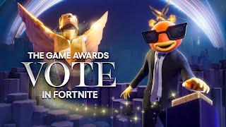 The Game Awards Vote in Fortnite Island 2024