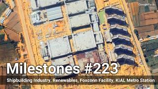 Foxconn's new plant in India is HUGE!!, 100 GW Nuclear Energy, Shipbuilding, KIAL Metro Station