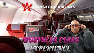 My first business class flight | Hong Kong Airlines Business Class Review