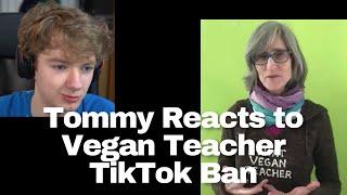 Tommyinnit Reacts to Vegan Teacher TikTok BAN