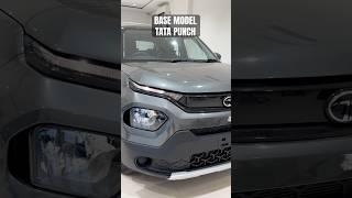 Tata Punch Base model features to milega par safety 5 star ⭐️ #tata #punch