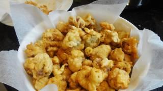 Popcorn chicken gizzards