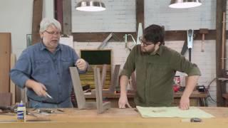 Attaching a Table Top with Figure-eight Fasteners