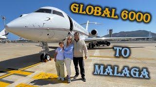 #135 Global 6000 to Malaga 