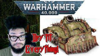Careful When Building the Plagueburst Crawler! - Warhammer 40K - Death Guard