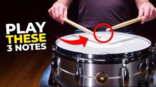 3 note drum hack - the simple way to play FAST!