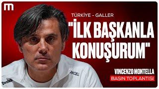 Vincenzo Montella & Yunus Akgün Basın Toplantısı | Türkiye - Galler Maçına Doğru