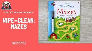 Usborne Books & More: Wipe-Clean Mazes [Pen Control]