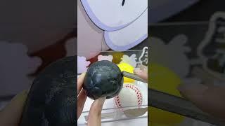 Color glue ball tape ball diy handmade decompression pinch ball 了一個寂寞，哈哈