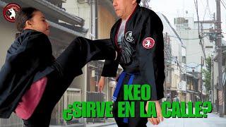 PROBANDO KEO DE GYOKKO RYU, sirve en la calle?