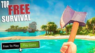 Top 10 FREE Open World Survival Games 2025 (NEW)