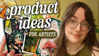 40+ product ideas for YOUR art business that MAKE MONEY