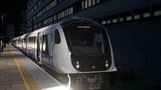 TSW4 Elizabeth Line Train Driver Journey From Hayes & Harlington To London Paddington