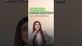 Краткое содержание произведения «Алые паруса» | #литература #егэ #егэлитература