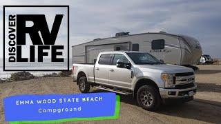 Best Rustic Beach Camping in Southern California - Emma Wood State Beach Campground.