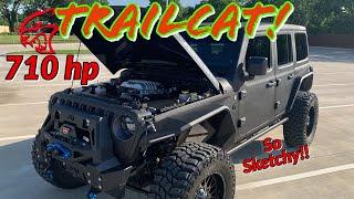 The 710hp Jeep Wrangler Trailcat.. This Thing is Truly Scary!