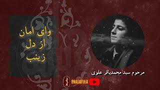 مداحی خاطره‌انگیز ``وای امان از دل زینب`` - مرحوم سید محمد باقر علوی