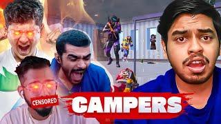 EXTREME *ANGER* RAGE CAUGHT on Camera !! Killed BY 2KD Campers | BEST Moments in PUBG Mobile