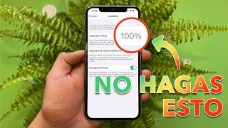 TRUCOS para CUIDAR LA BATERÍA de tu iPhone (Nuevo o Usado)  ¡100% Capacidad Máxima! 