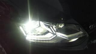 VW Polo Genuine LED Head Light Retrofitted by www. vagtune. In