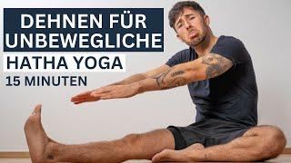 DEHNEN FÜR UNBEWEGLICHE: 15 Minuten Hatha Yoga für jeden Tag