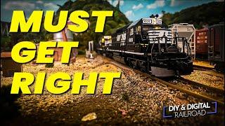 You Must Get this Model Train Right: Broadway Limited N Scale SD40-2