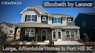 Fort Mill, SC | Elizabeth by Lennar | HUGE New Home Development | Grisham Floor Plan Starts at $565k