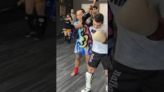 Saenchai Muay Thai: Head Crank and Sweep from Clinch #yokkao #ironwiremartialarts #JakeBrinnand