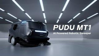 PUDU MT1 - AI Powered Robotic Sweeper | Pudu Robotics