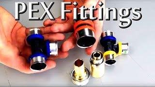 PEX fitting options explained