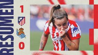 HIGHLIGHTS | Atlético de Madrid Femenino 1-0 Real Sociedad | Liga F 24/25 - Jornada 7