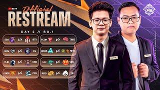 [Official Restream] Lets Go  M6 Swiss Stage (Day2) ပွဲစဉ်များ MyanmarCasting CasterZyZyy & Blank