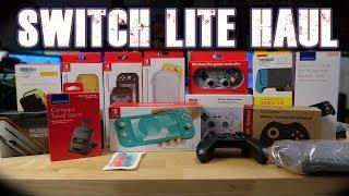 $500 Nintendo Switch Lite Accessories Haul!!!