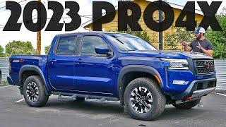 The 2023 Nissan Frontier Pro4X is old school and cool