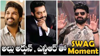 Sree Vishnu’s  Swag Moment with Allu Arjun & Jr NTR | TFPC